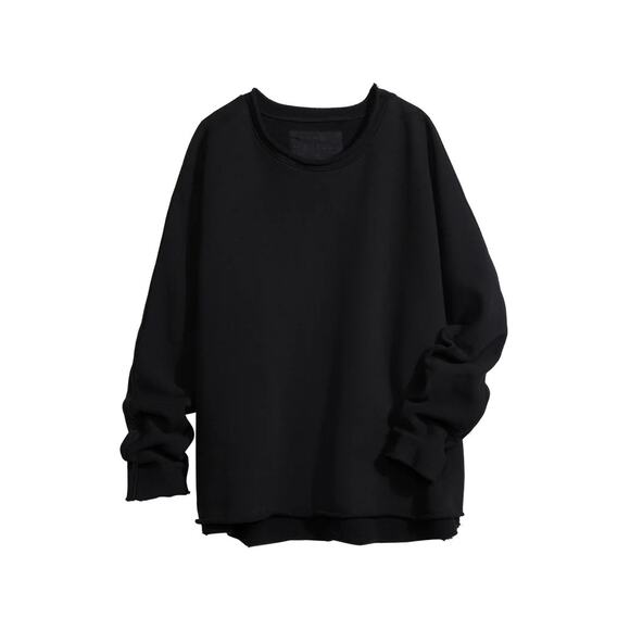 Frank & Eileen Black Anna Long Sleeve Capelet Sweatshirt Size XS - Picture 1 of 5